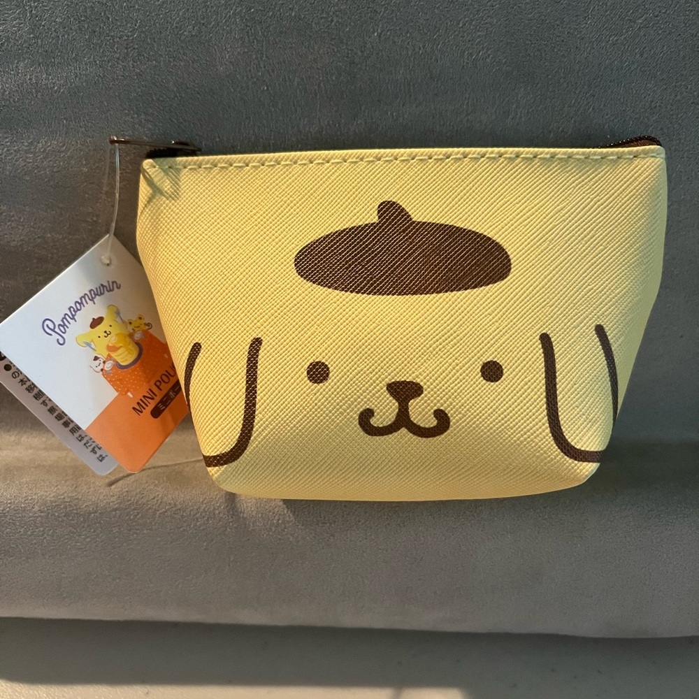 Sanrio Pompompurin Yellow Pet Pouch-coin or little pouch